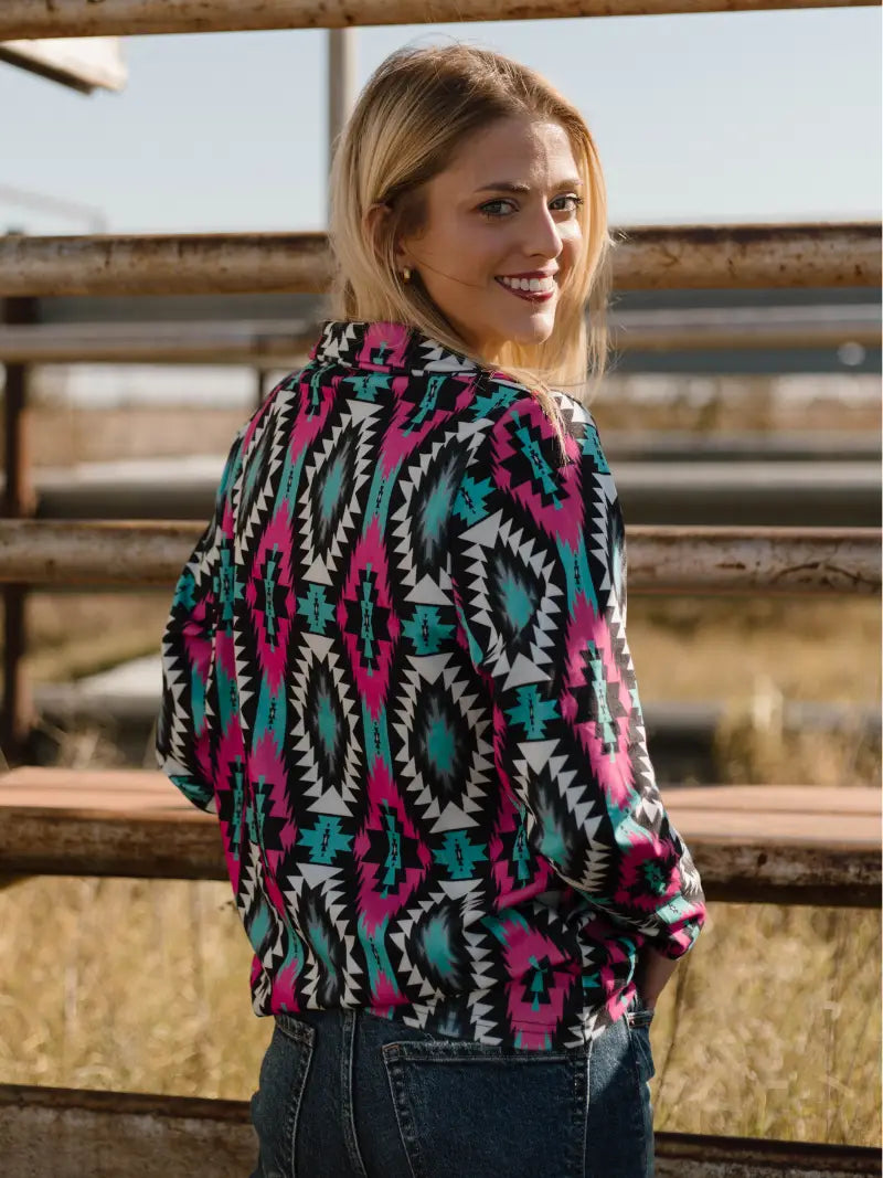 Montezuma Aztec Quarter-Zip Pullover