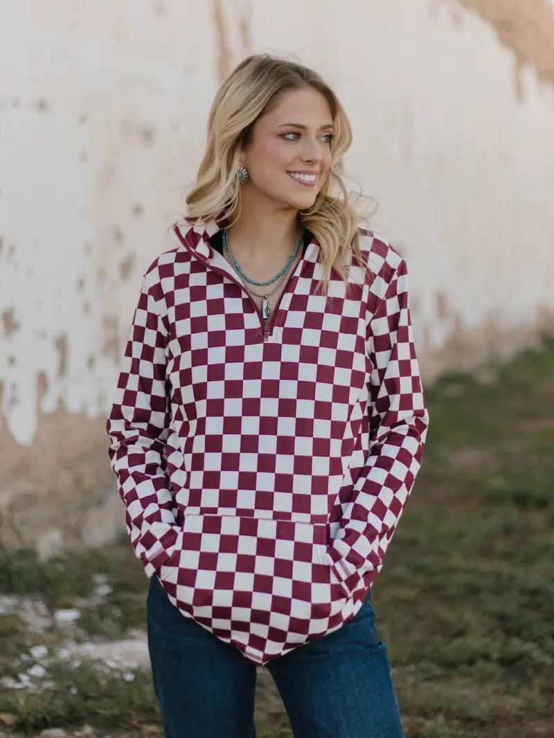 Pep Rally Maroon Pullover