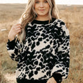 Roaming Hill Sweater – Black & Cream