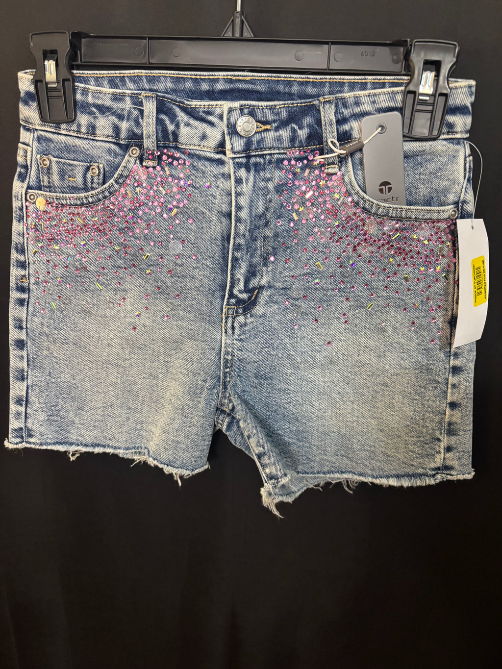 Resale - Tractr Rhinestone Denim Shorts – Youth Size 10 – NWT