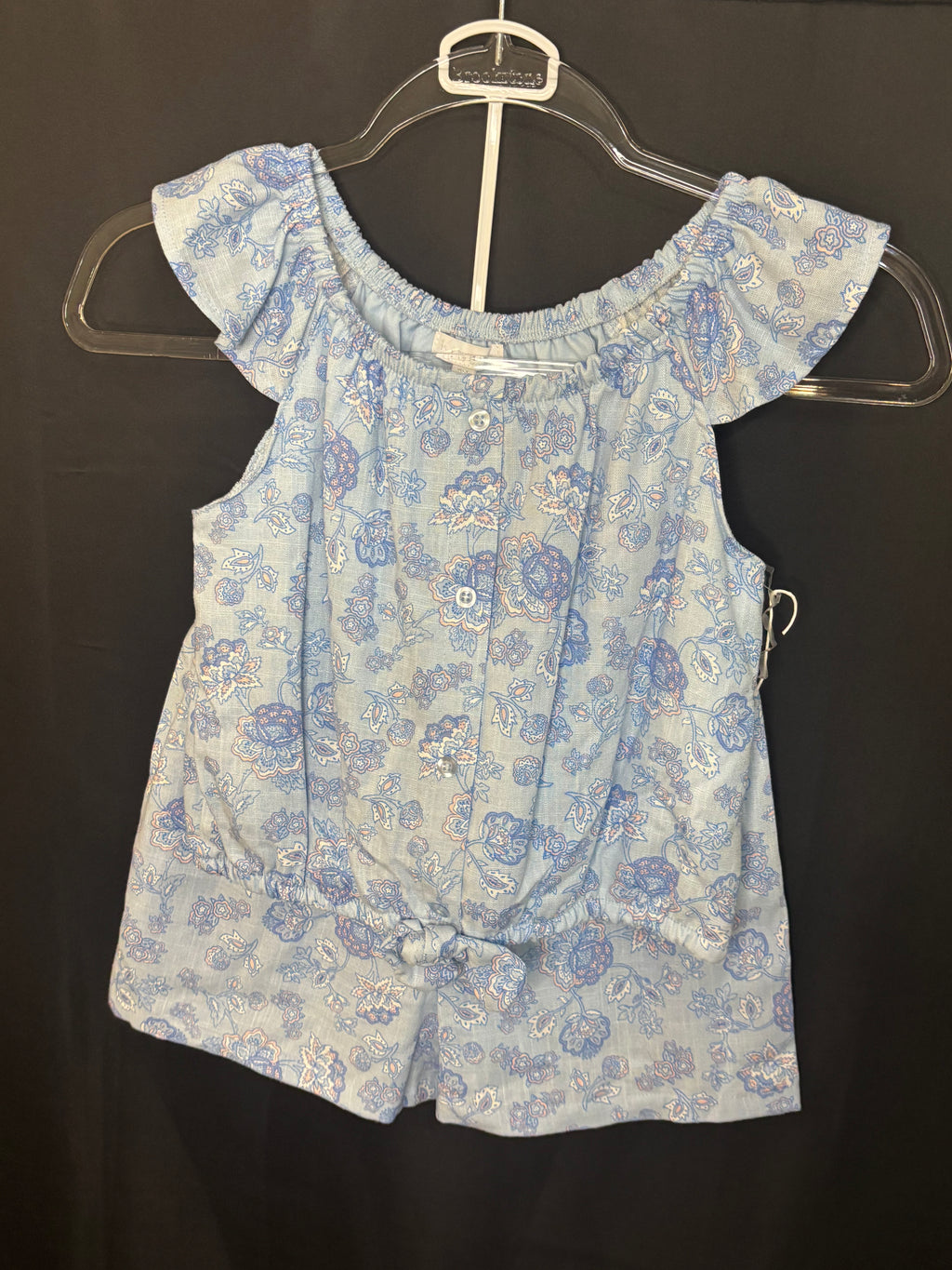 Resale - Btween Blue Floral Shorts Set – Youth 10 – NWT