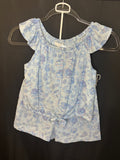 Resale - Btween Blue Floral Shorts Set – Youth 10 – NWT
