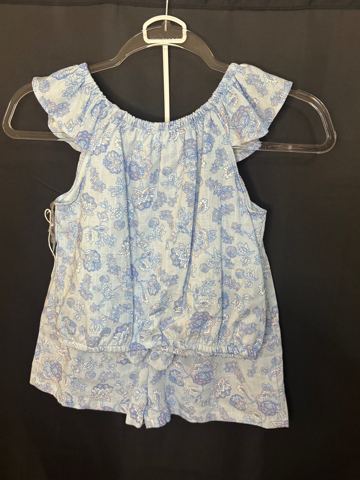 Resale - Btween Blue Floral Shorts Set – Youth 10 – NWT