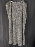 Resale - Cato Zebra Print Skirt — Black & White — Women's 18/20W