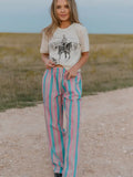 I Always Wanted To Striped Boxer Pants