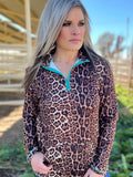 Hear Me Roar Leopard Print Pullover